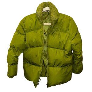 falconeri moss green puffer jacket XS